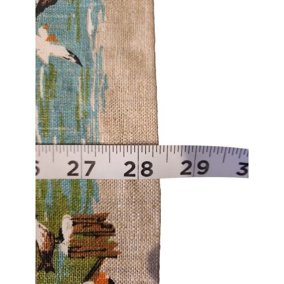 Vintage Parisian Print pure linen tea towel, farmhouse, cottage, town - Picture 5 of 5